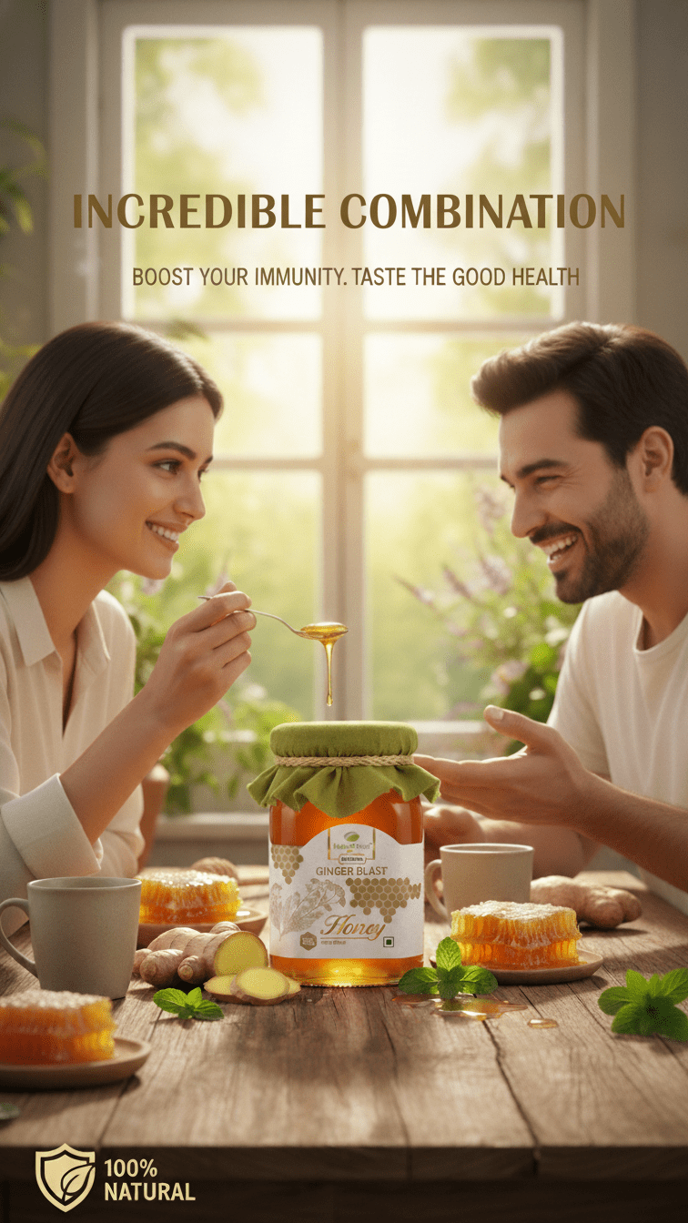 250g Ginger Blast-Honey with Ginger - Image 7
