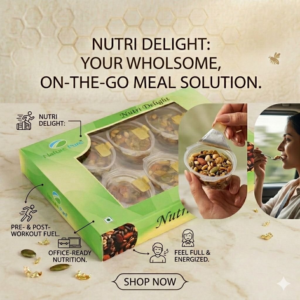 28g x 6 Pcs Nutri Delight (Almonds & Seeds in Honey) - Image 3